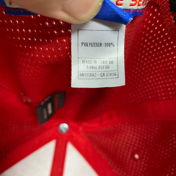 Royal Mayfair Golf Hat Cap Adult Stretch Fit L/XL Red Embroidered Logo Polyester - Picture 9 of 9